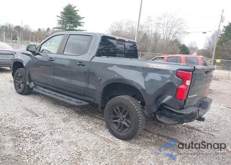 2021 Chevrolet Silverado 1500 4Wd Short Bed Lt Trail Boss из США, поврежденный, VIN 1GCPYFED0MZ348212